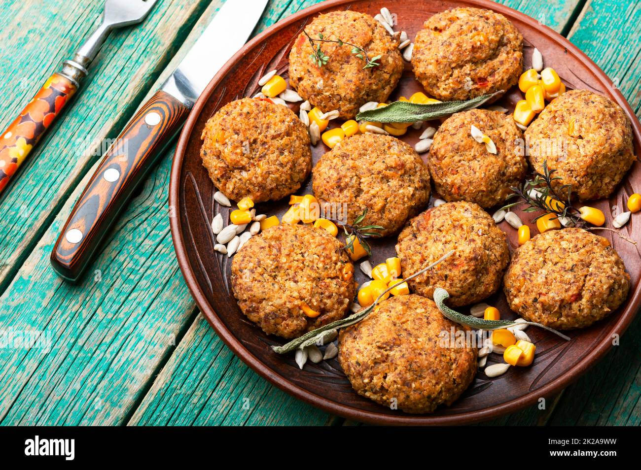Vegedelki, vegetable meatballs Stock Photo Alamy