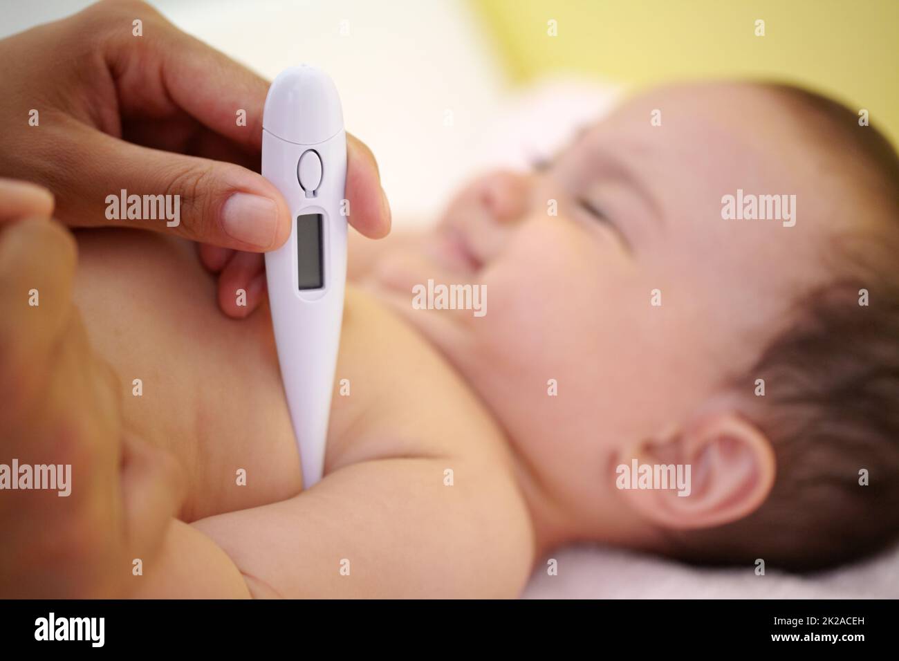 Arm temperature on sale for baby