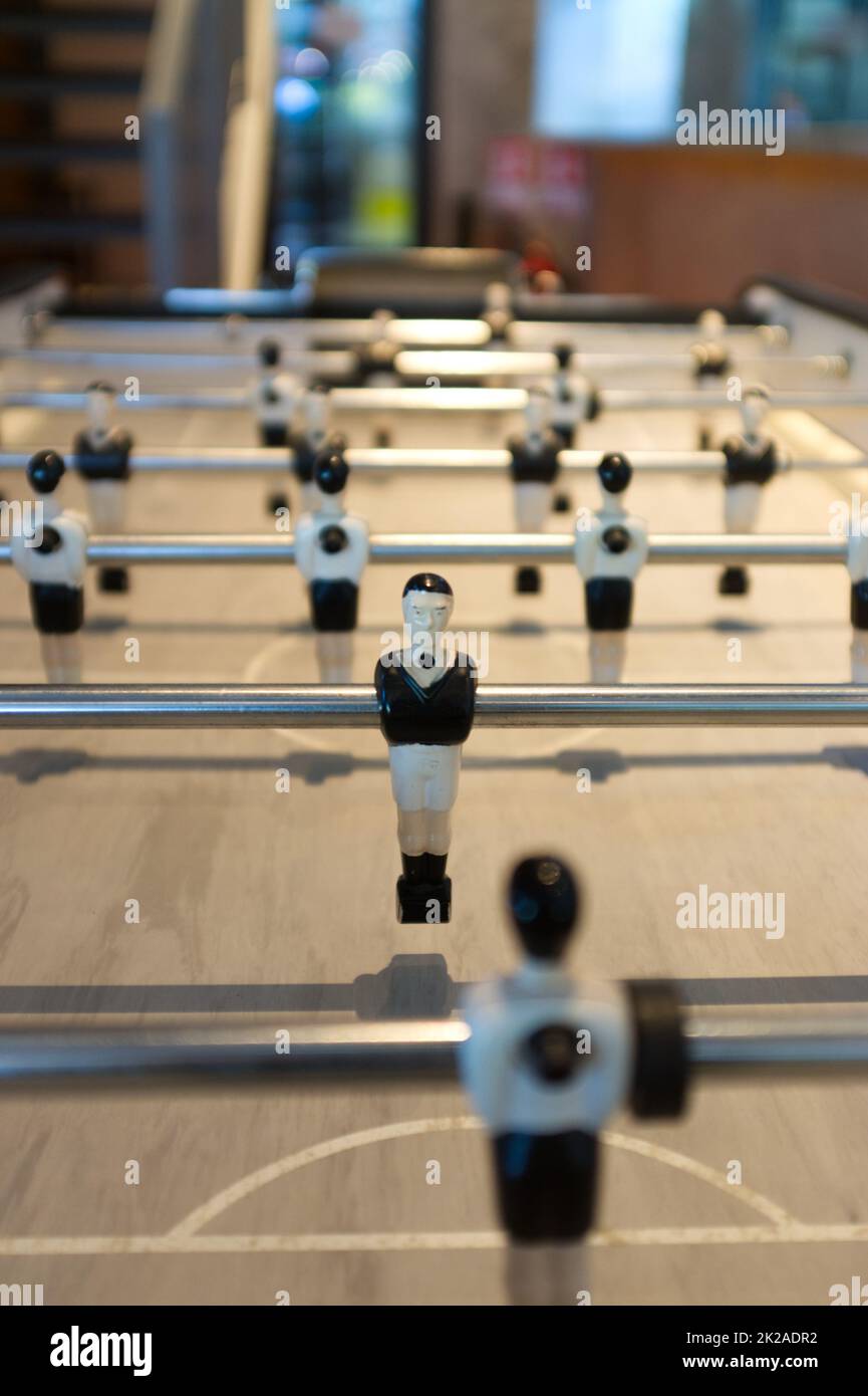 Table football for office recreation, tabletop game, Concept bussinese