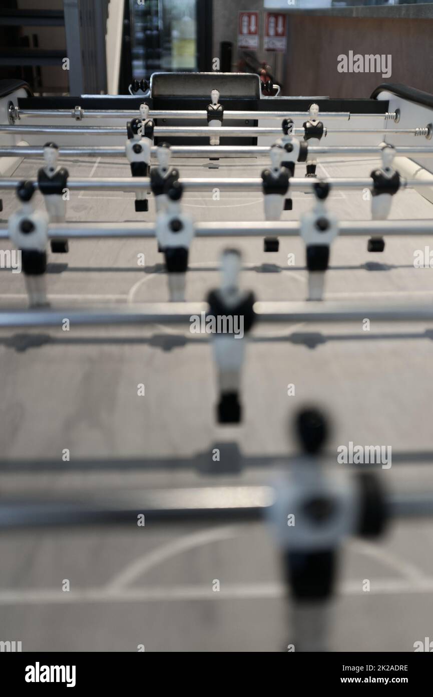 Table football for office recreation, tabletop game, Concept bussinese