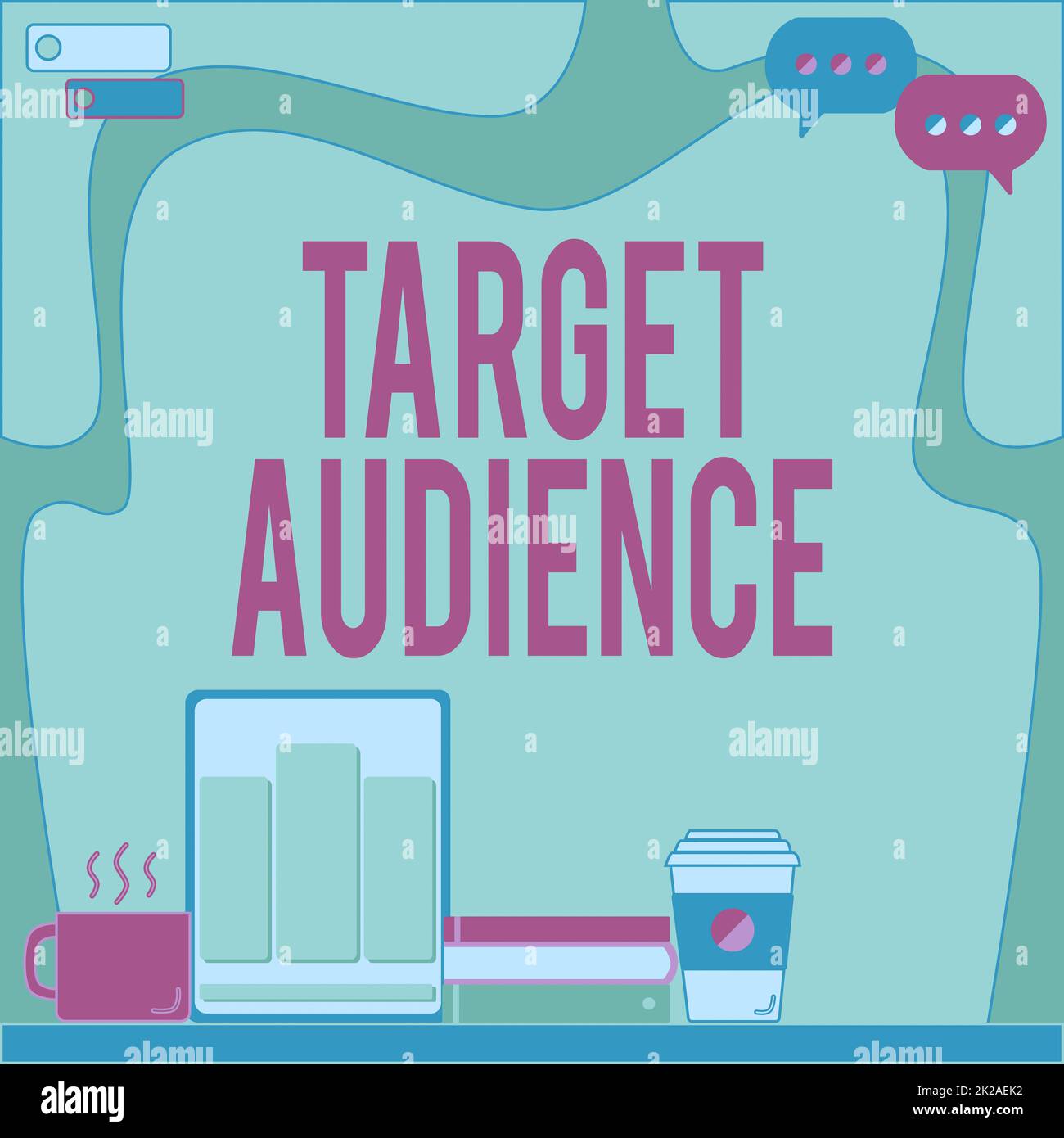 Hand writing sign Target Audience. Word Written on identified as the