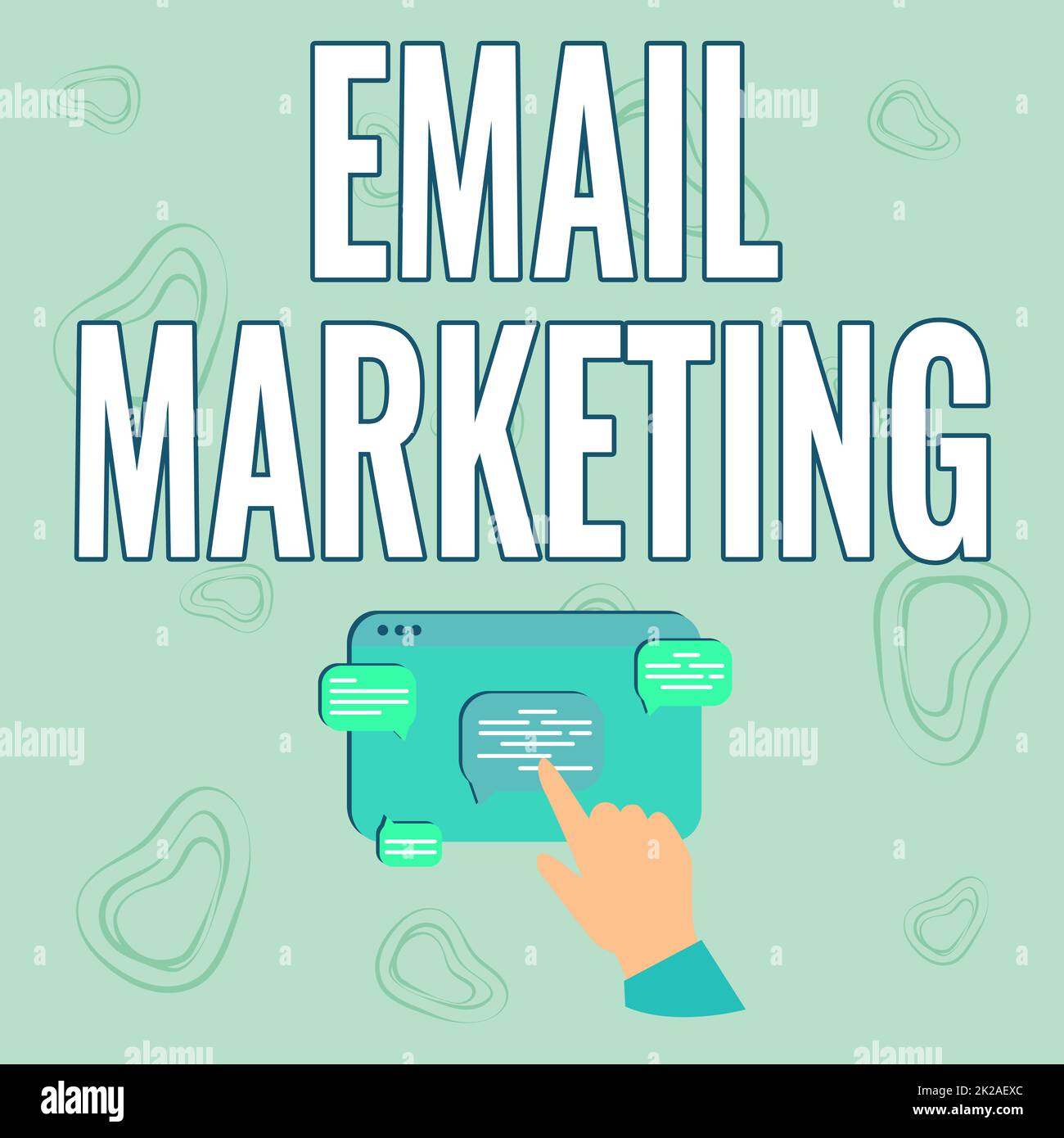 Writing displaying text Email Marketing. Conceptual photo Sending a