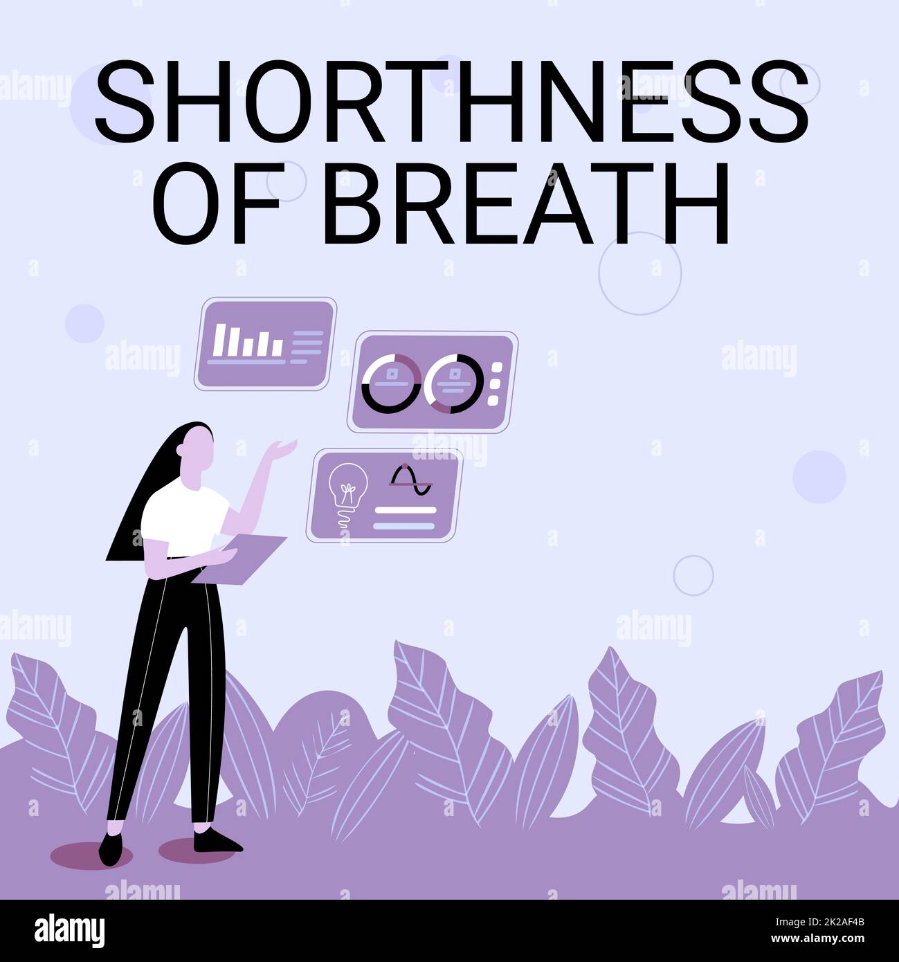 Handwriting text Shorthness Of Breath. Business approach intense ...