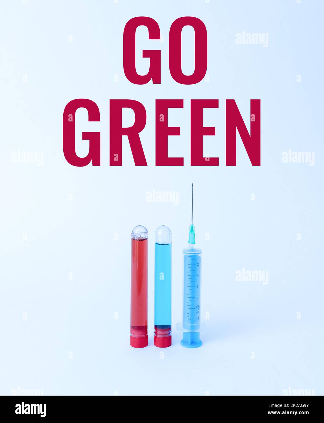 Writing displaying text Go Green. Business approach making more environmentally friendly decisions as reduce recycle Laboratory Testing And Analyzing Substance New Medical Research Stock Photo