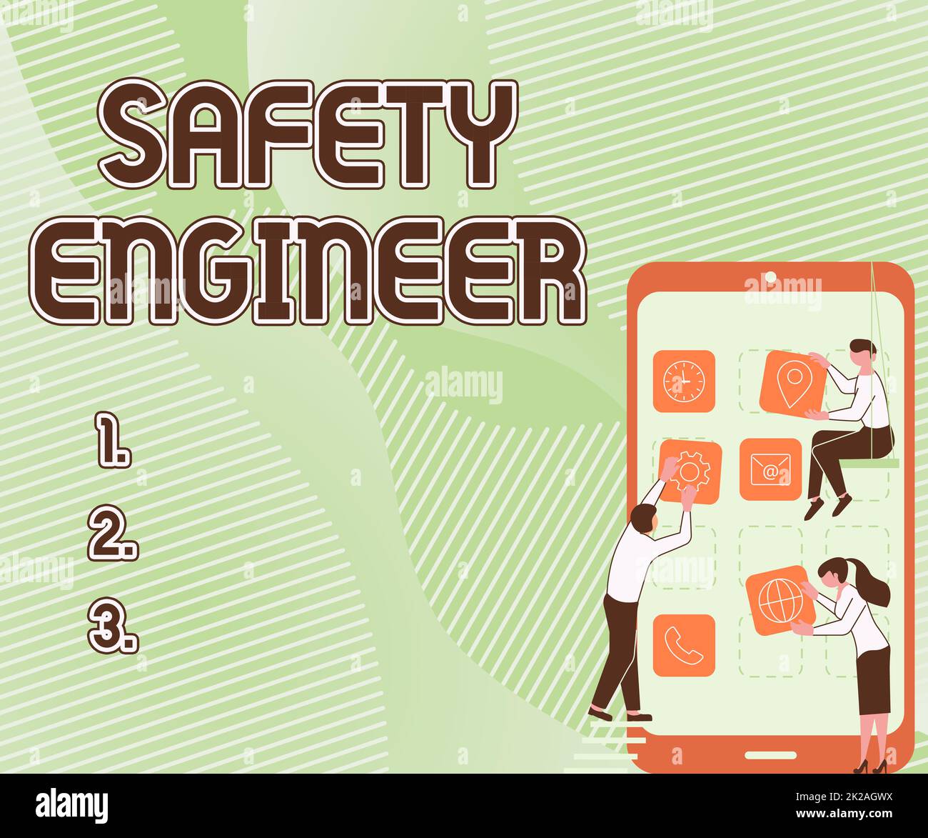 Inspiration showing sign Safety Engineer, Concept meaning person who