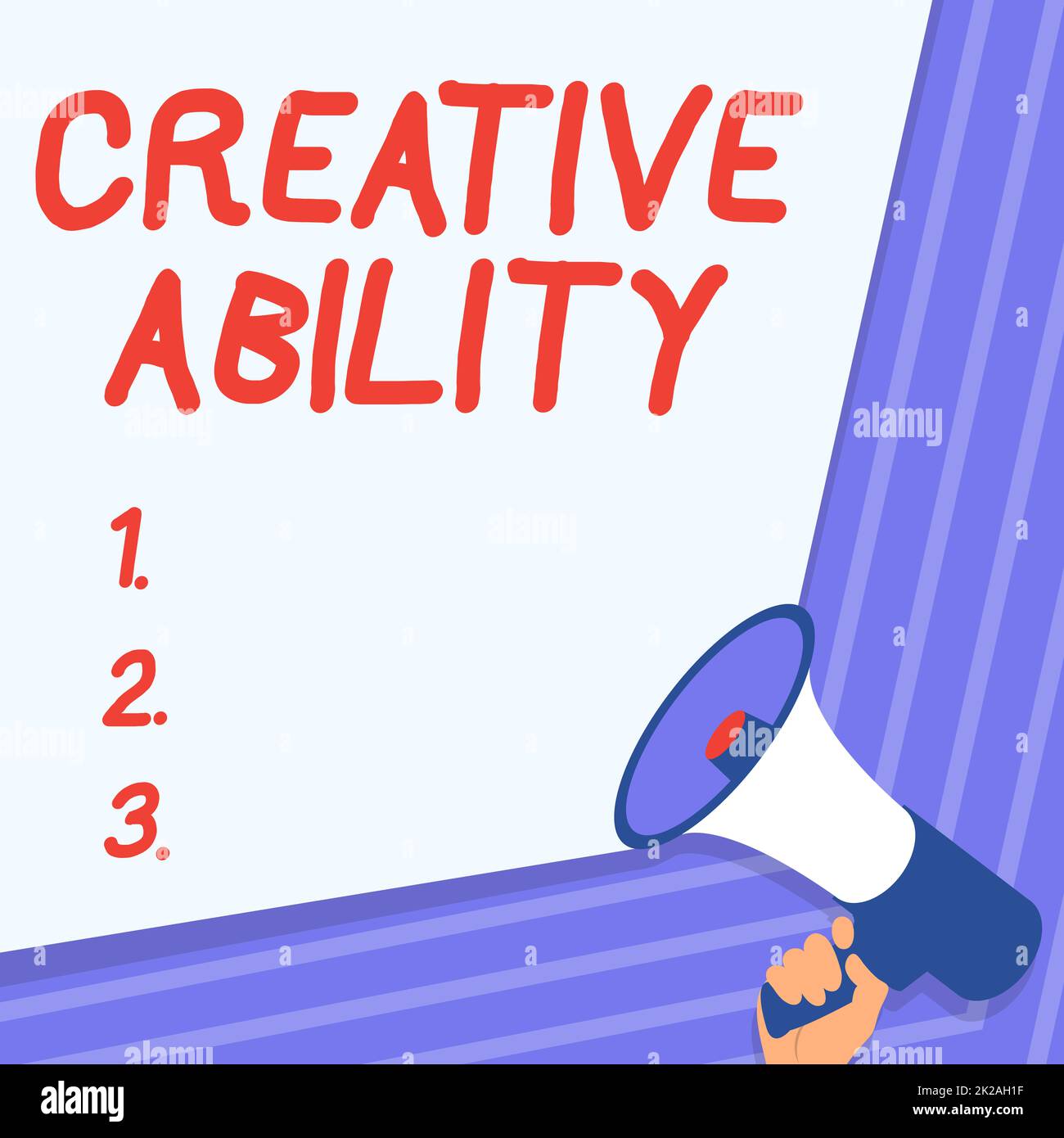 Conceptual display Creative Ability, Concept meaning power to act