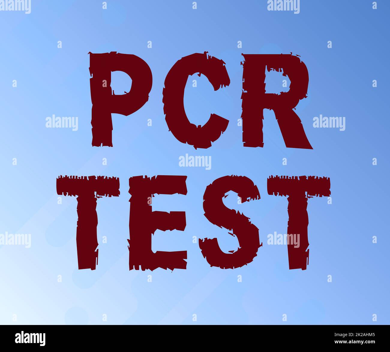 Text showing inspiration Pcr Test, Concept meaning qualitative
