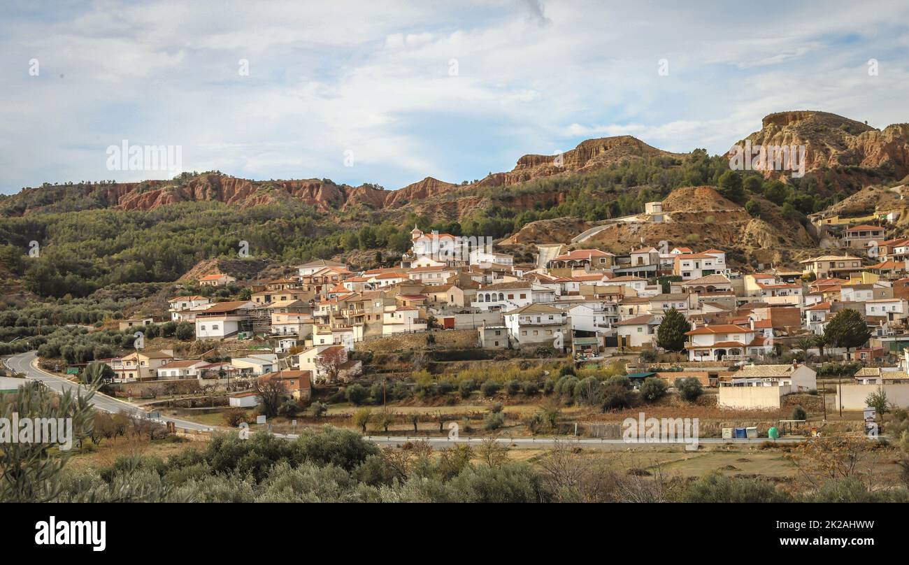 Travel Andalusia Spain beautiful Villages Stock Photo