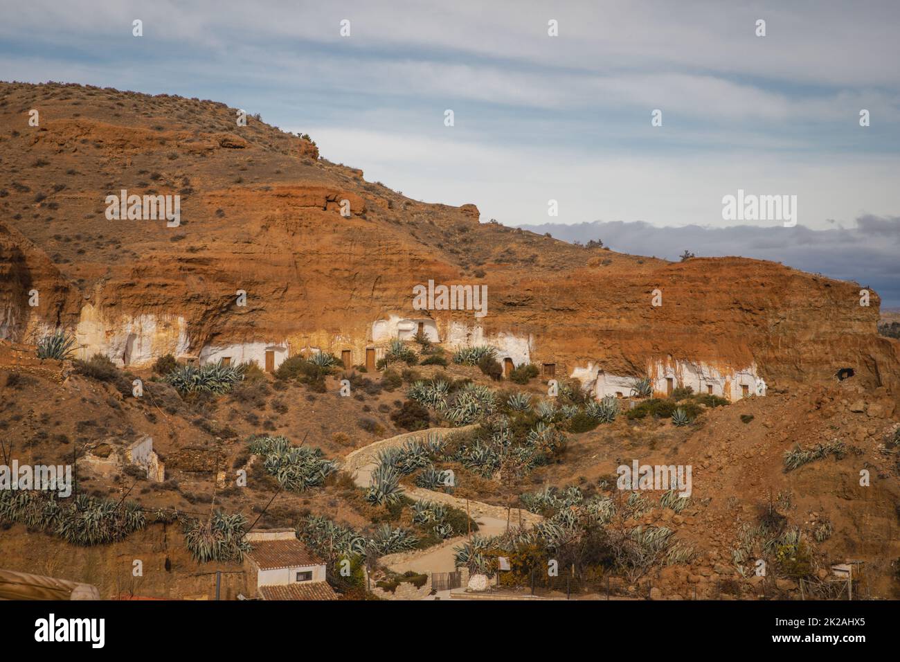 Travel Andalusia Spain beautifu historic  Villages Stock Photo