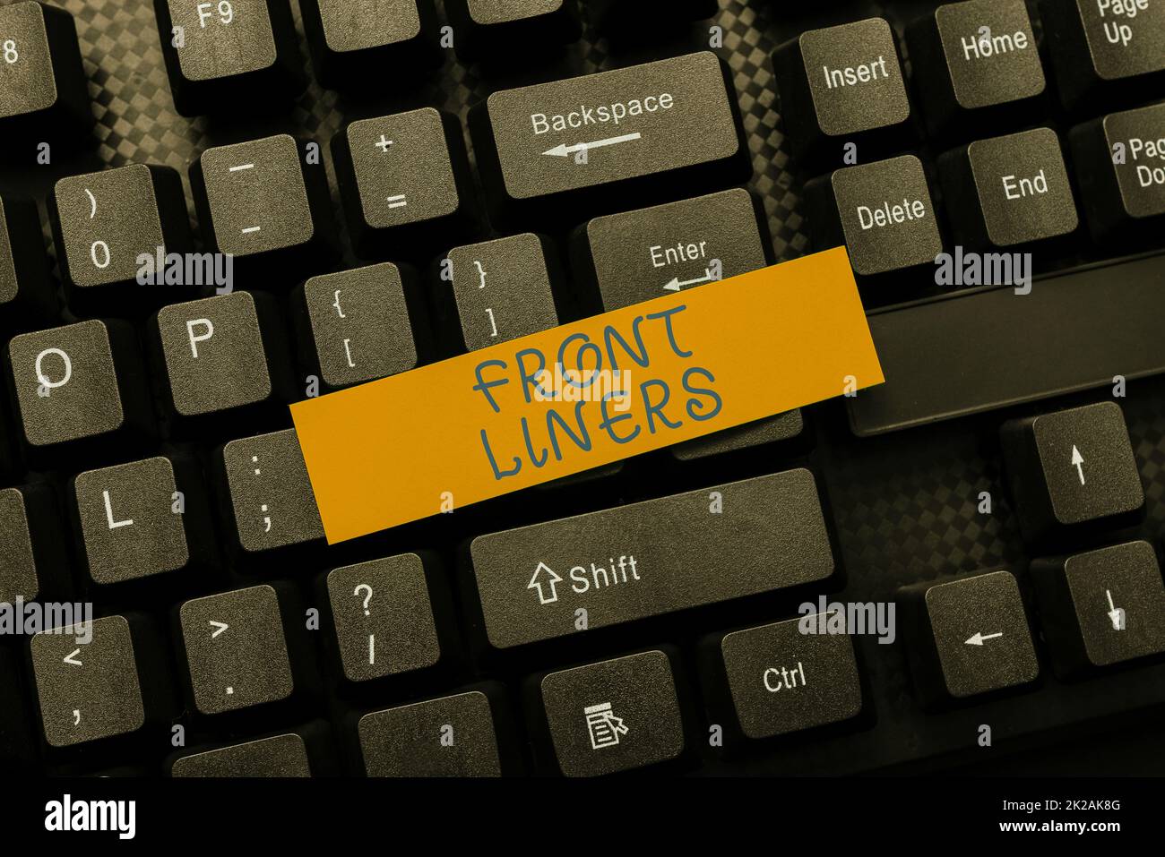 Conceptual display Frontliners. Business approach most important or ...