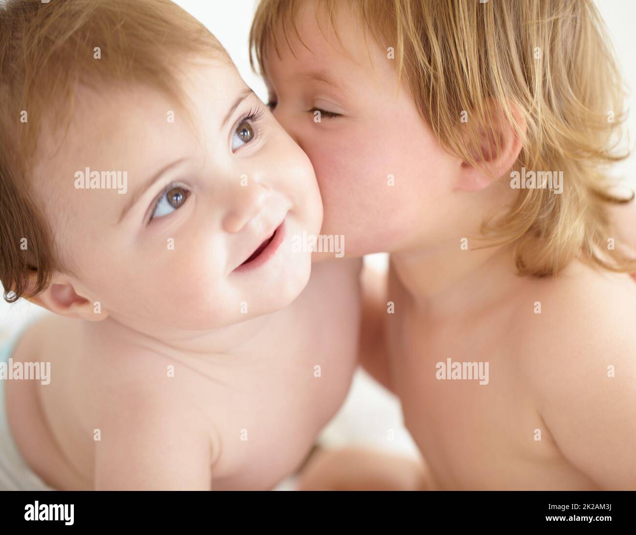 My sweet baby kissing baby on sale