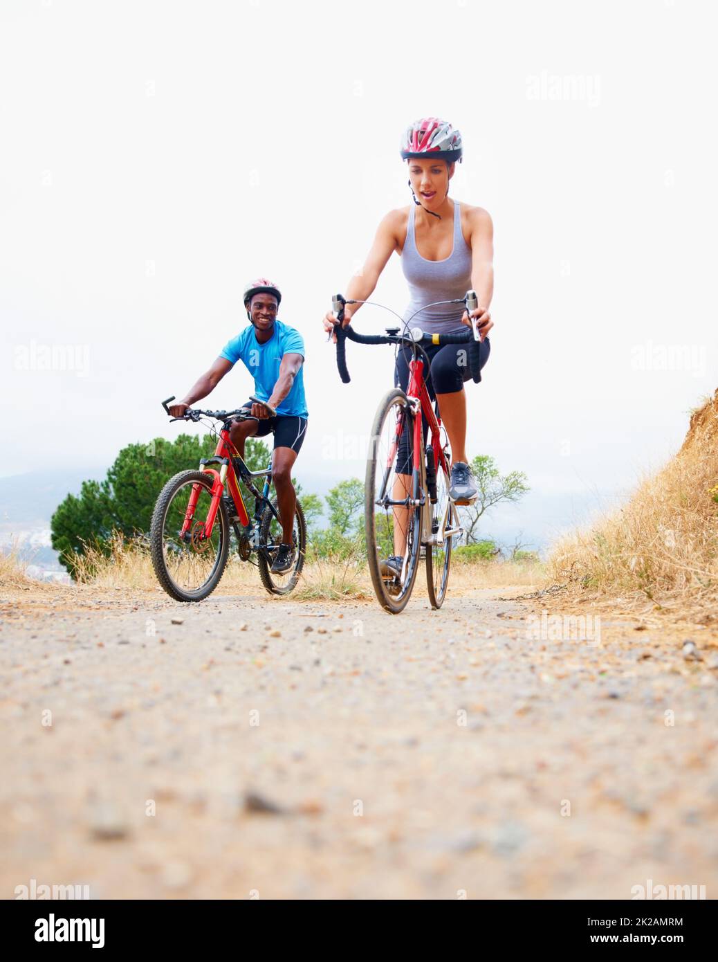 how to get on and off a road bike