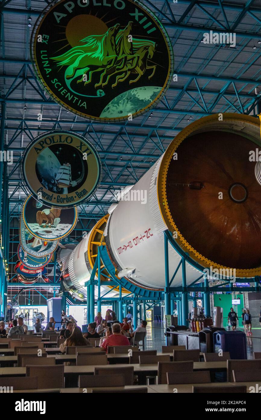 Kennedy Space Center Visitor Complex in Florida. Stock Photo