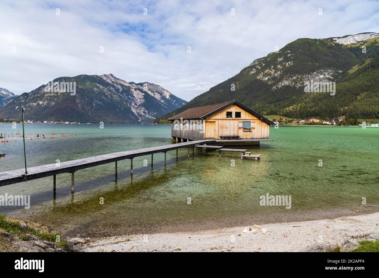 Achensee, Schwaz District, Tyrol, Austria Stock Photo