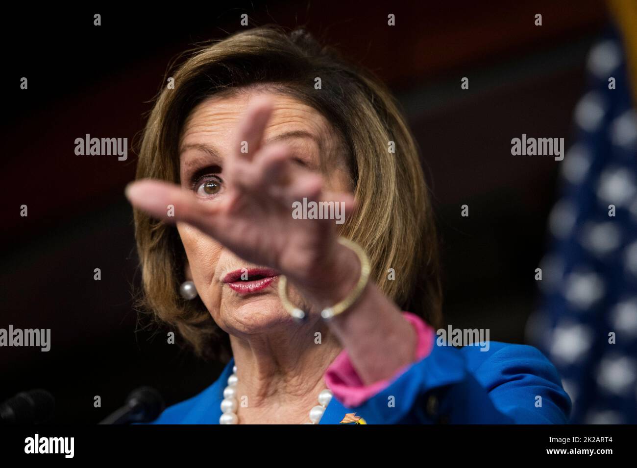 Speaker of the United States House of Representatives Nancy Pelosi