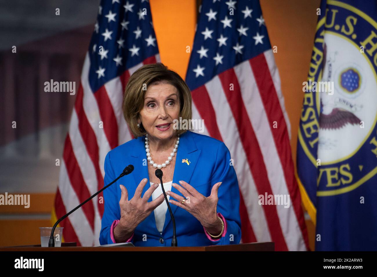Speaker of the United States House of Representatives Nancy Pelosi
