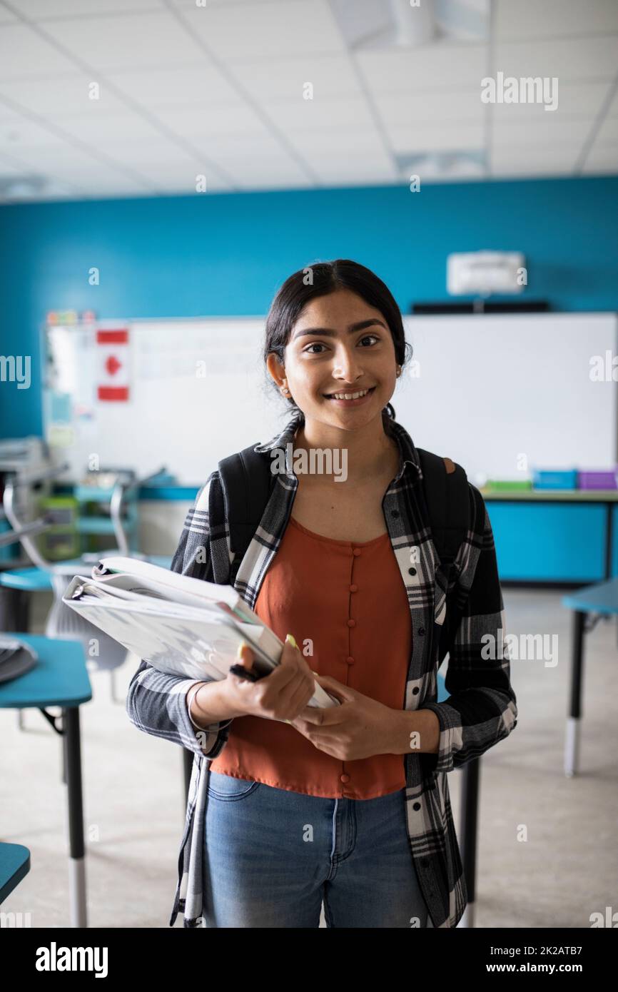 Front Student Student front of class hi-res stock photography and images - Alamy