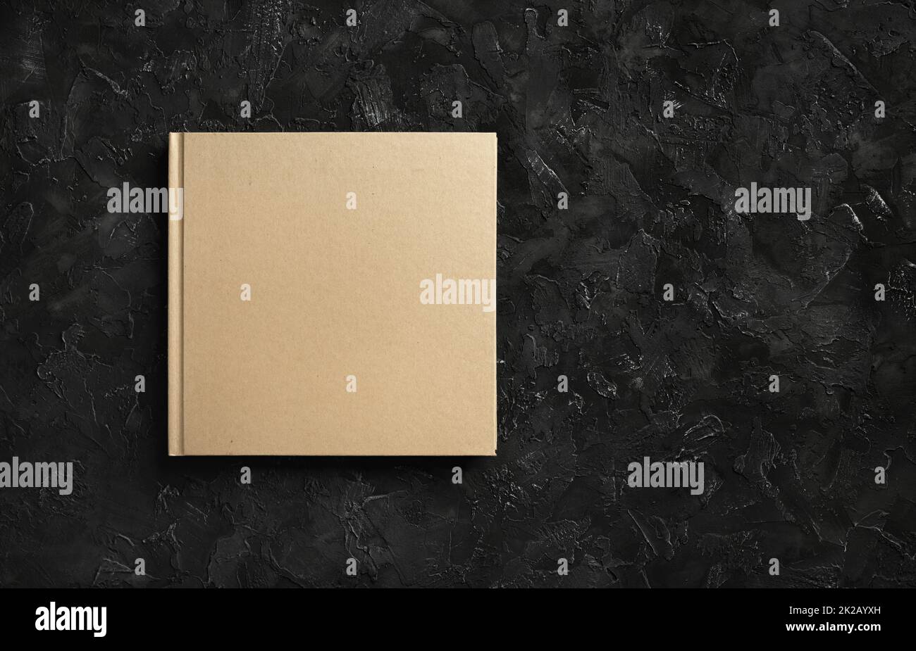 Blank closed book Stock Photo - Alamy