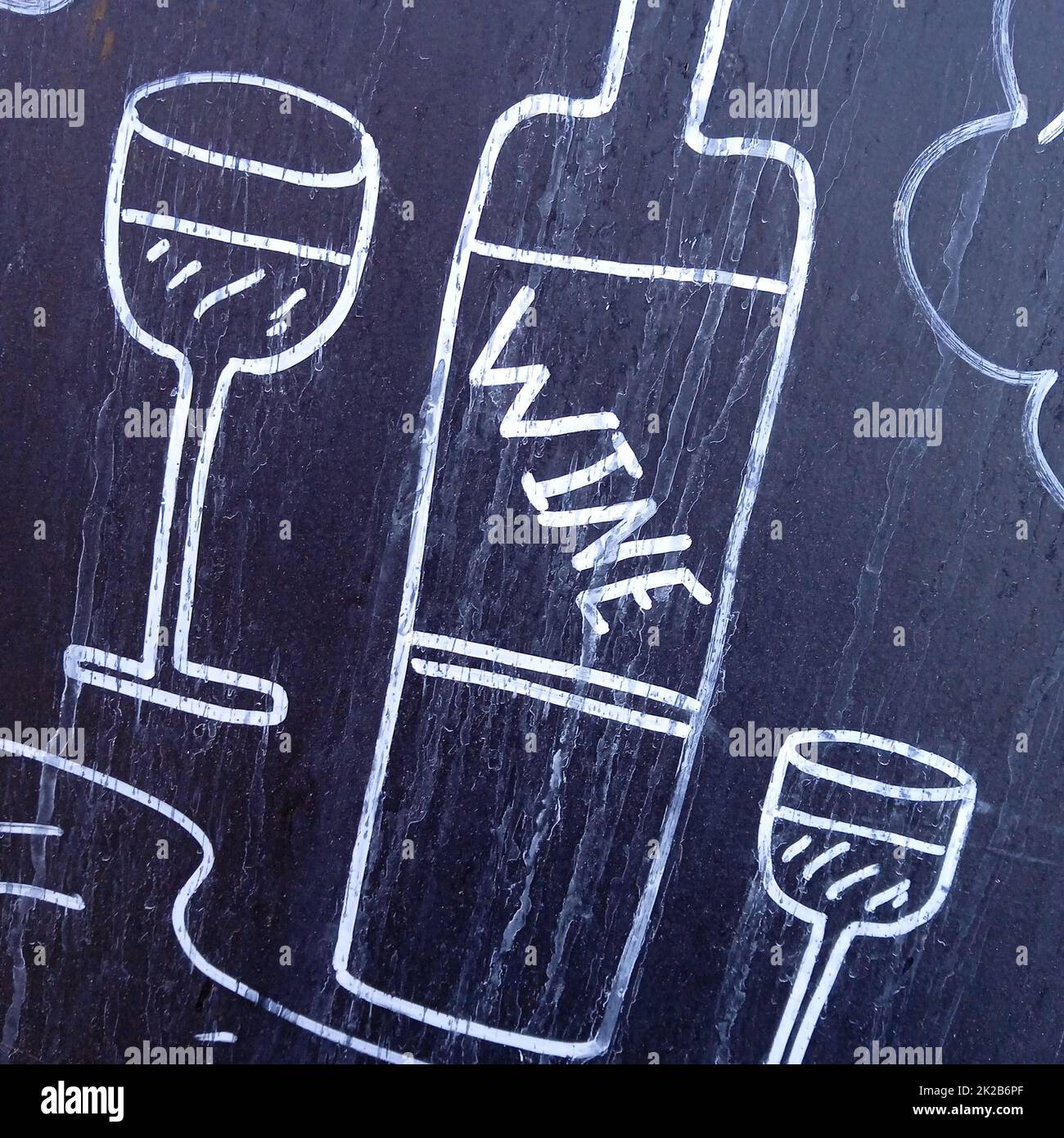 wine an alcoholic beverage from grapes Stock Photo