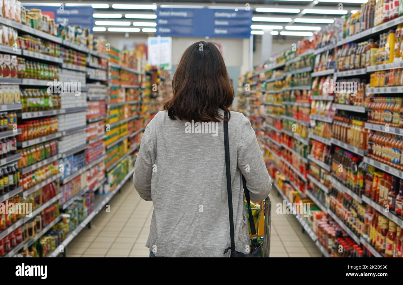 Grocery store shopping aisles hires stock photography and images Alamy
