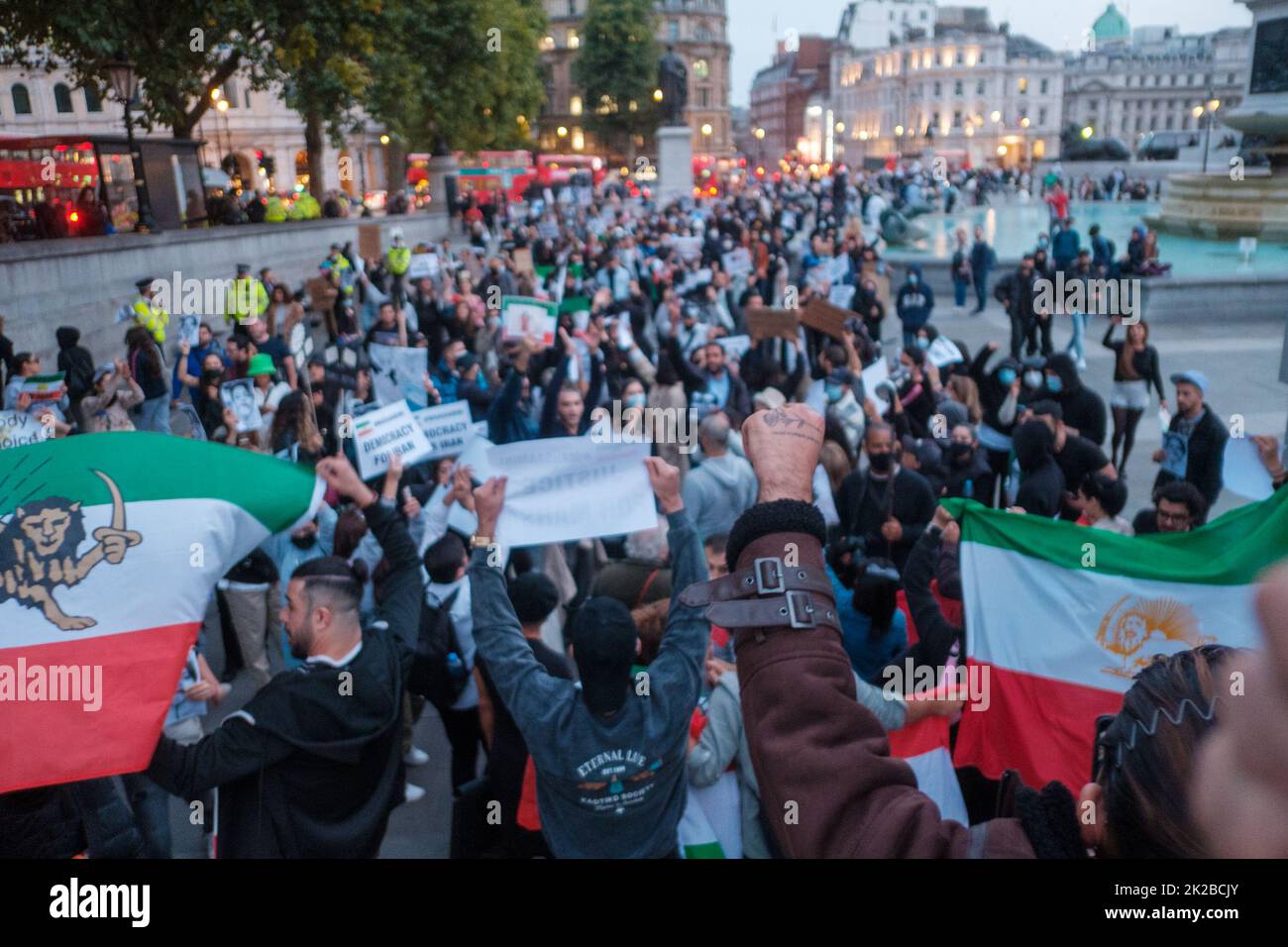 Iranian Protests break out after the Murder of Mahsa Amini by the
