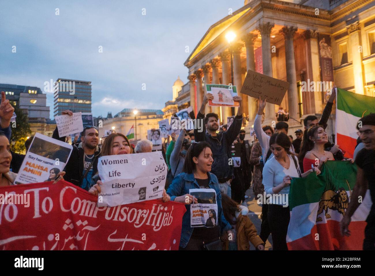 Iranian Protests break out after the Murder of Mahsa Amini by the
