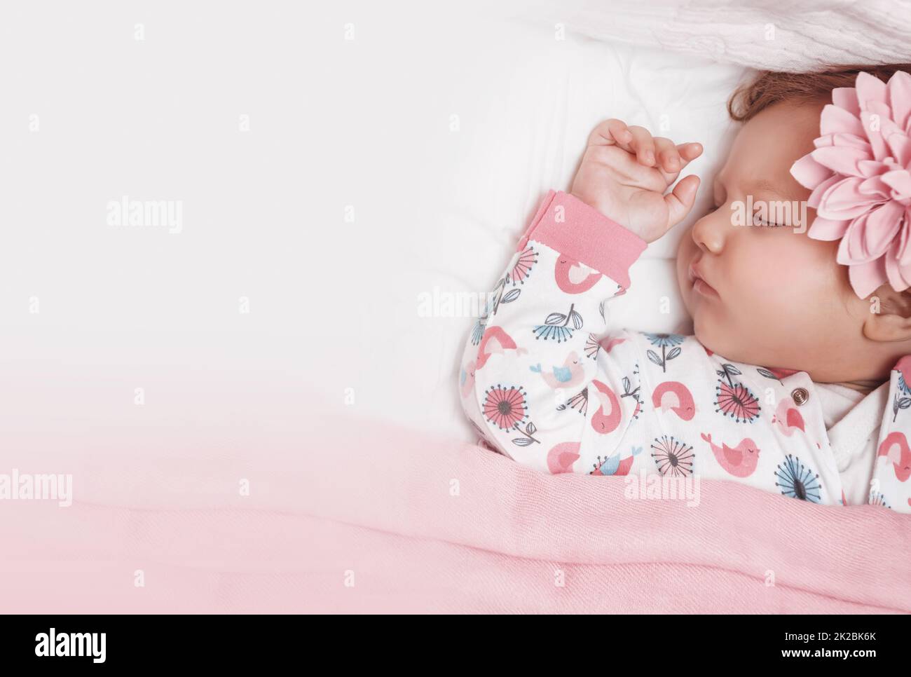 Sweet Little Baby Asleep Stock Photo Alamy