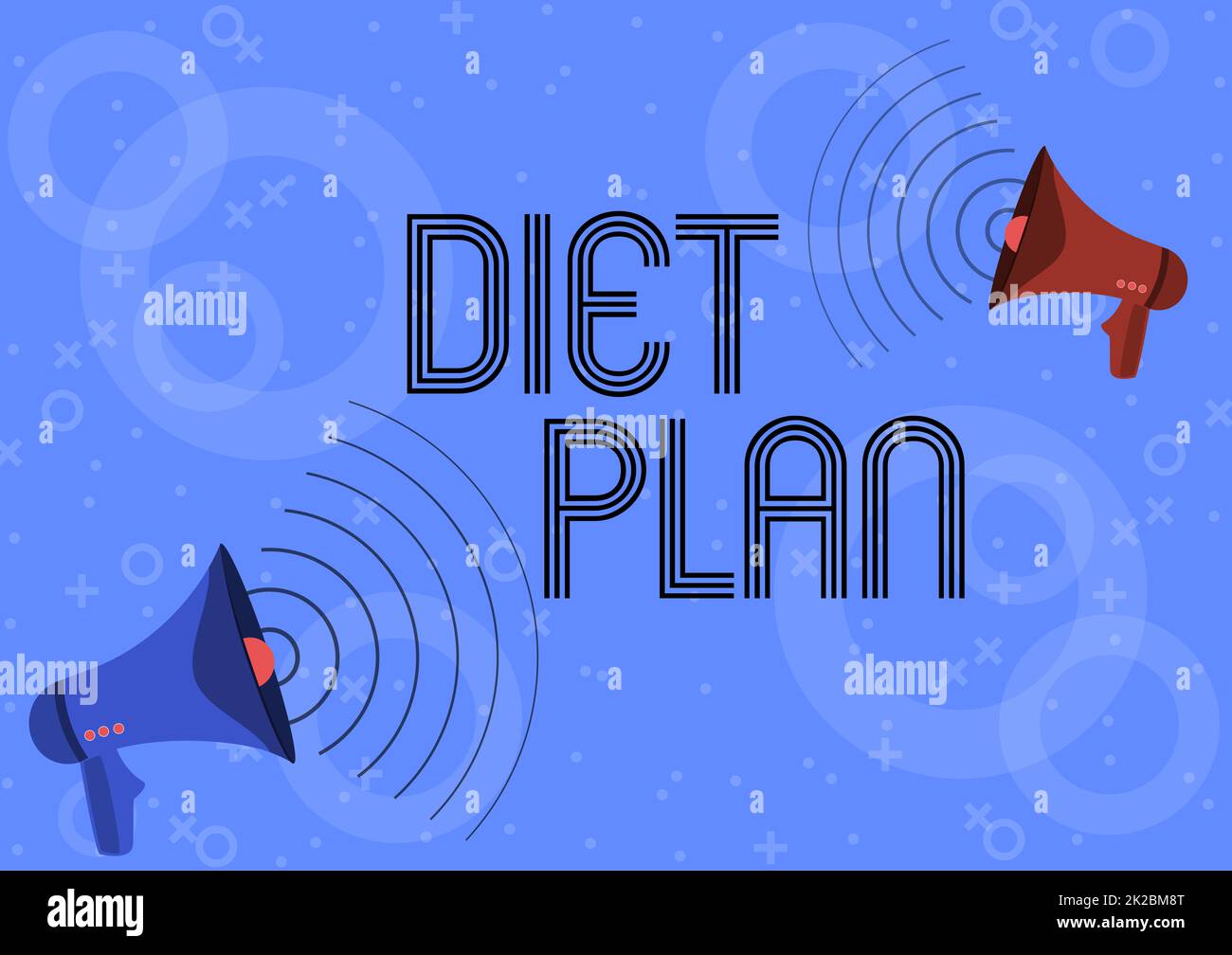 Conceptual display Diet Plan. Business showcase Use of specific intake