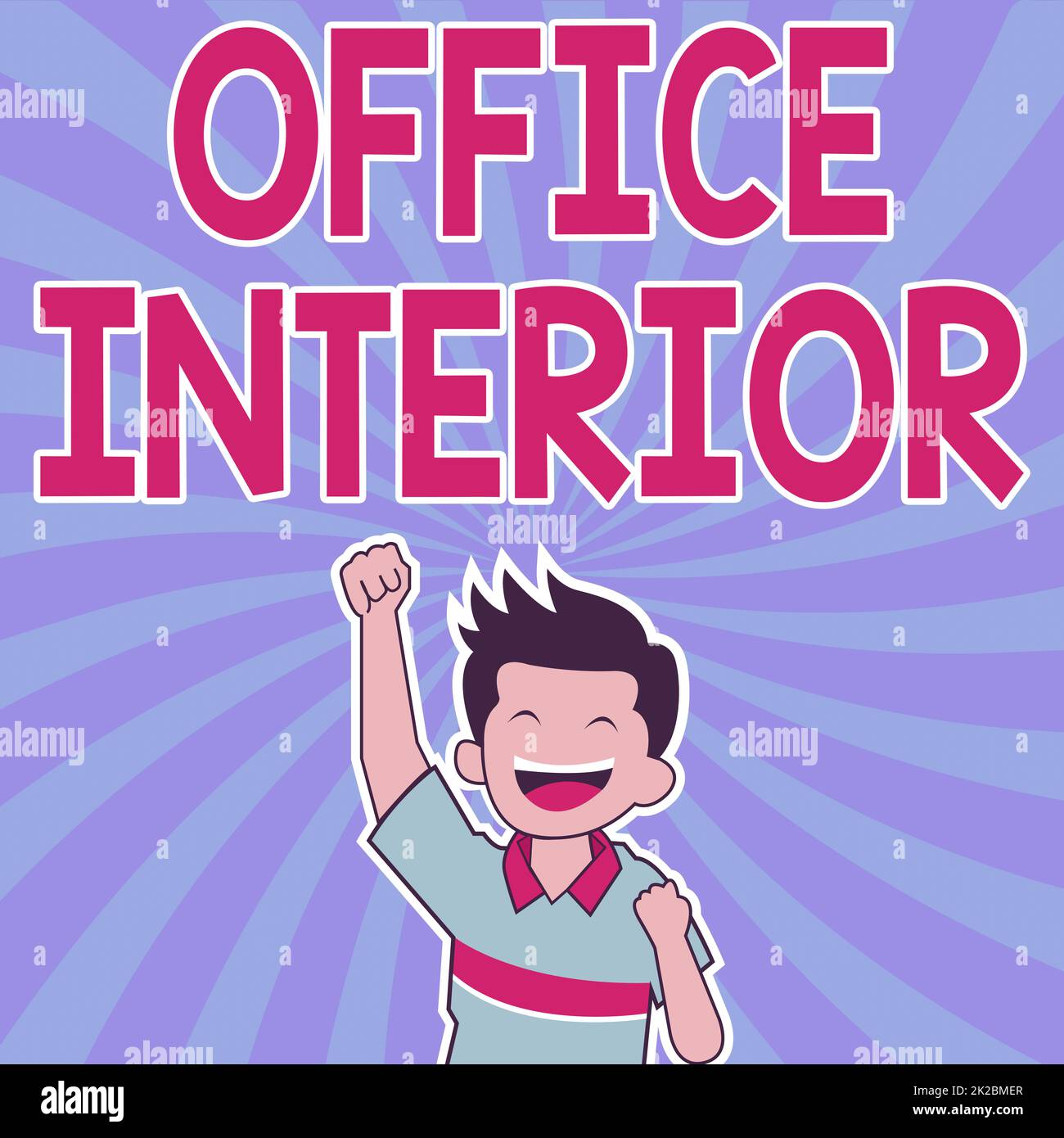 Inspiration showing sign Office Interior. Concept meaning making indoor