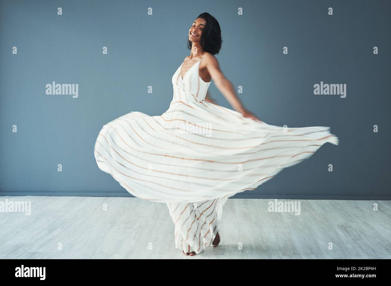 Flared dress hi-res stock photography and images - Alamy