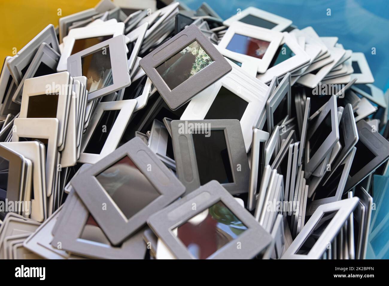 a lot of slides Stock Photo