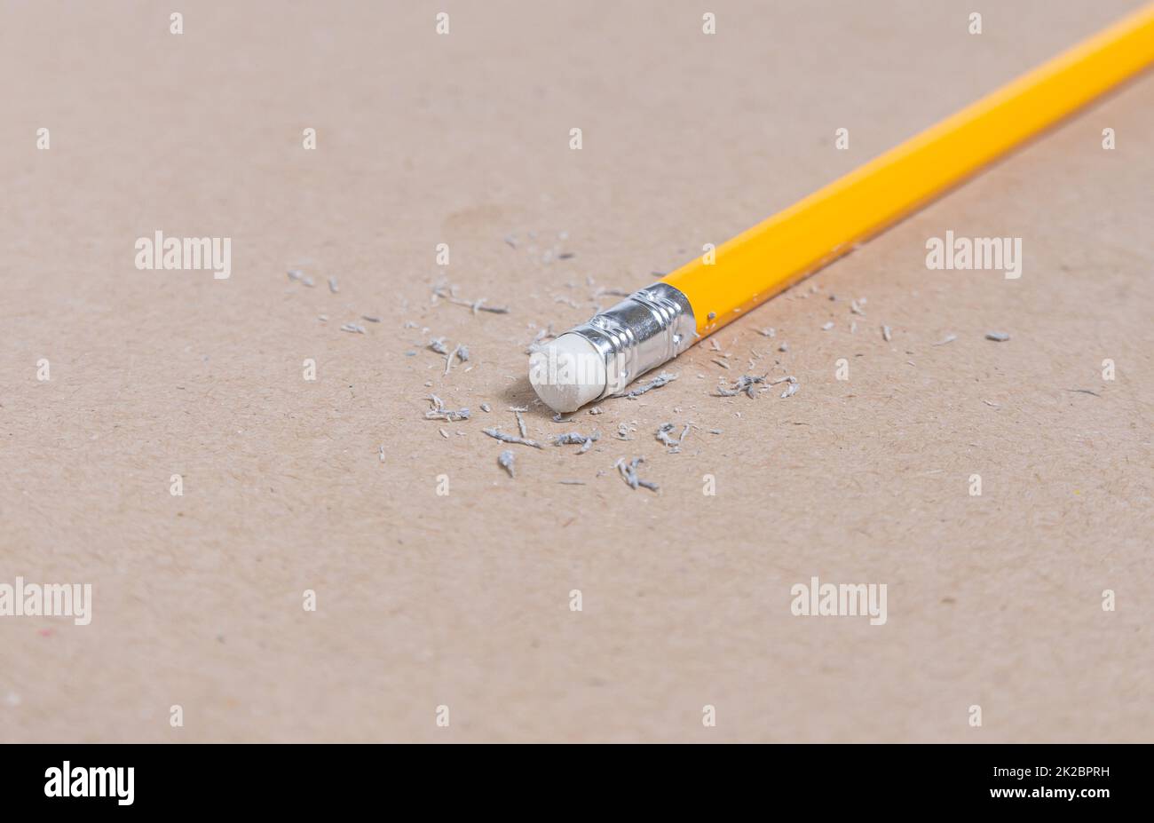 Mistake and Unsuccessful concept, Eraser pencil Stock Photo Alamy