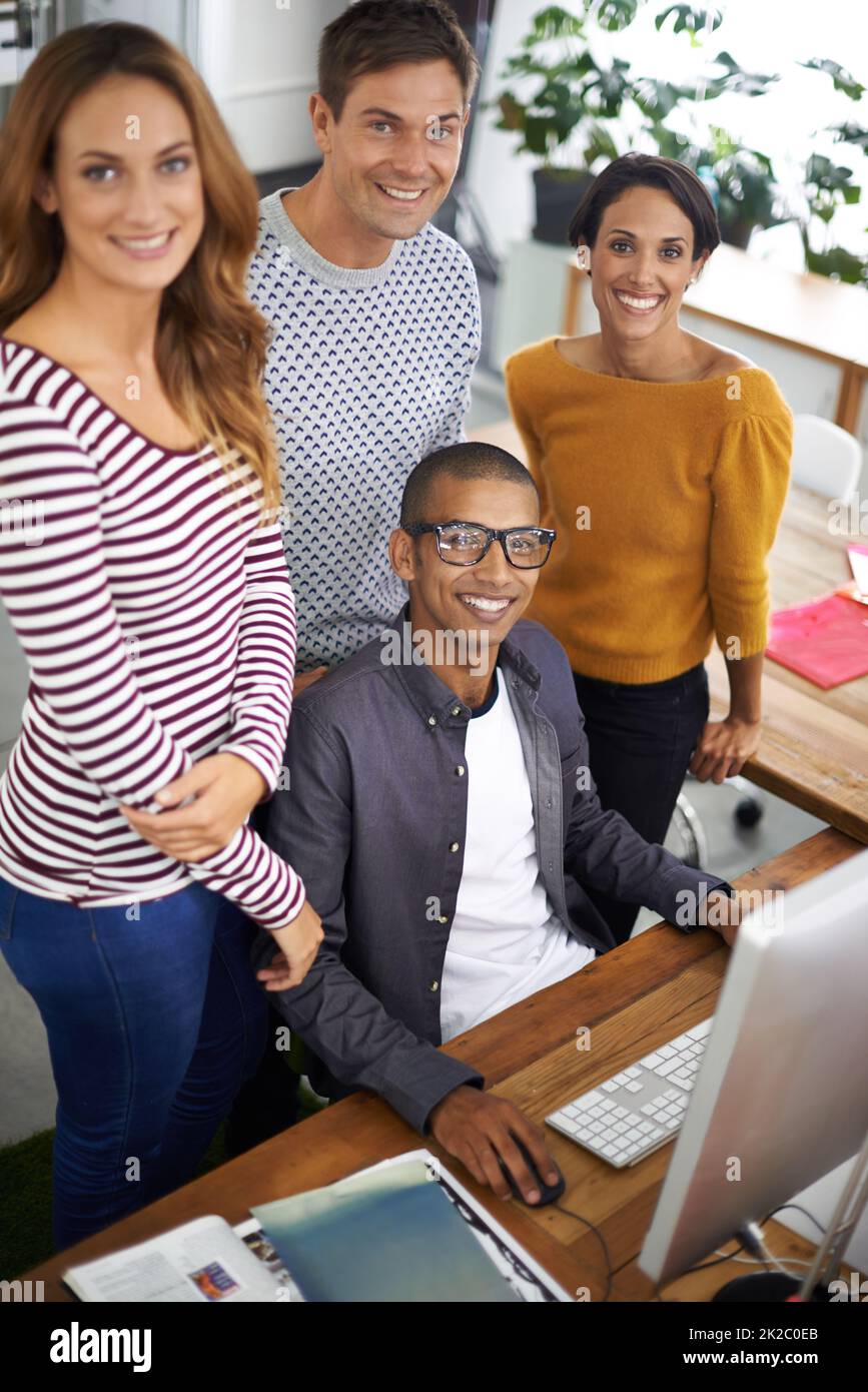 Theyre an amazing team. A young team of design professionals having a ...