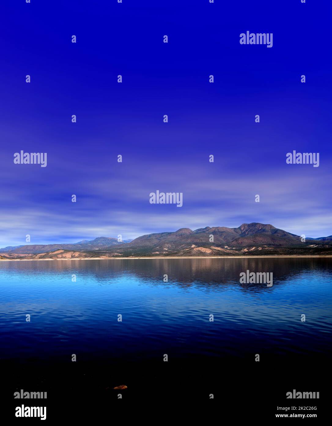 Roosevelt Lake Central Arizona Stock Photo Alamy