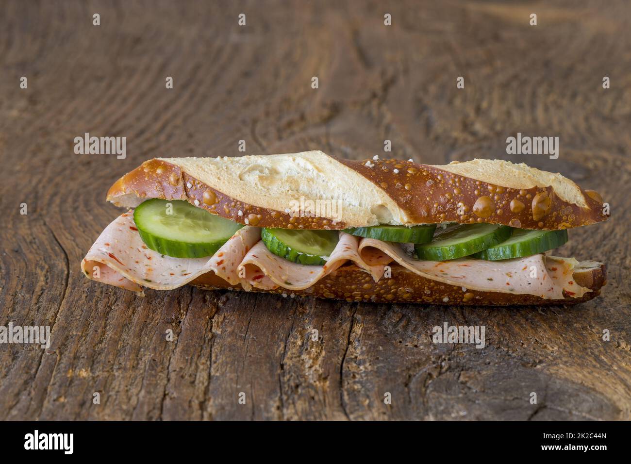 bavarian pretzel stick Stock Photo
