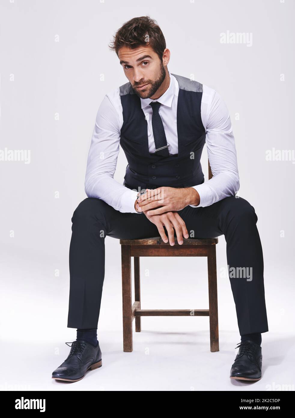 Dark haired handsome young man hi-res stock photography and images - Alamy