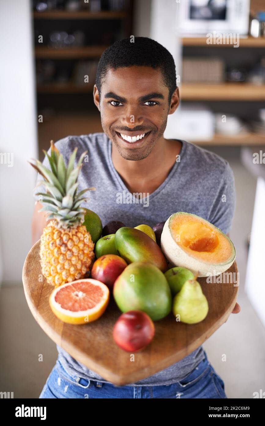 Ive got the best of everything. Shot of a handsome young man proudly