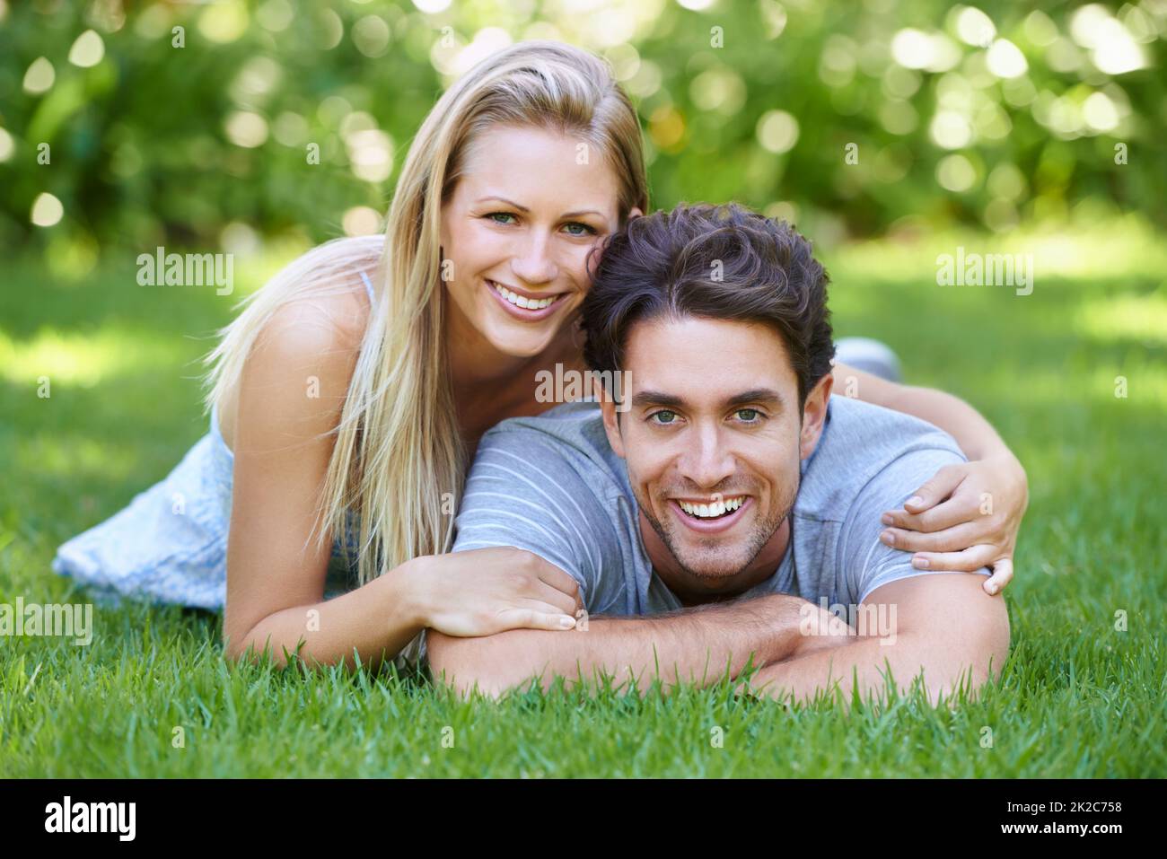 Young love. Cropped shot of an affectionate young couple. Stock Photo