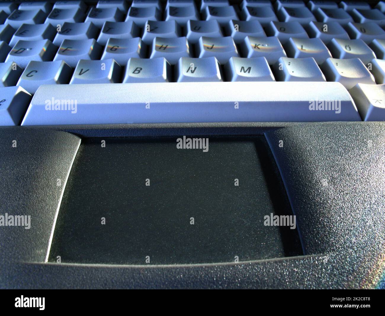 Close-up studio shot of a computer keyboard Stock Photo