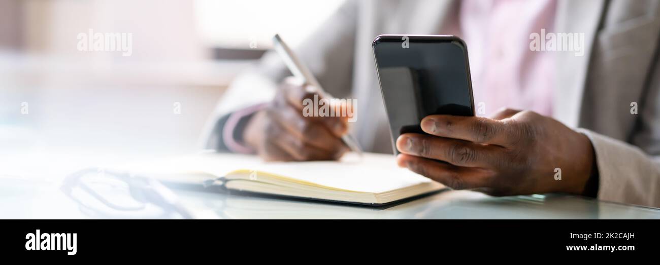 Writing Agenda Week Plan List Stock Photo
