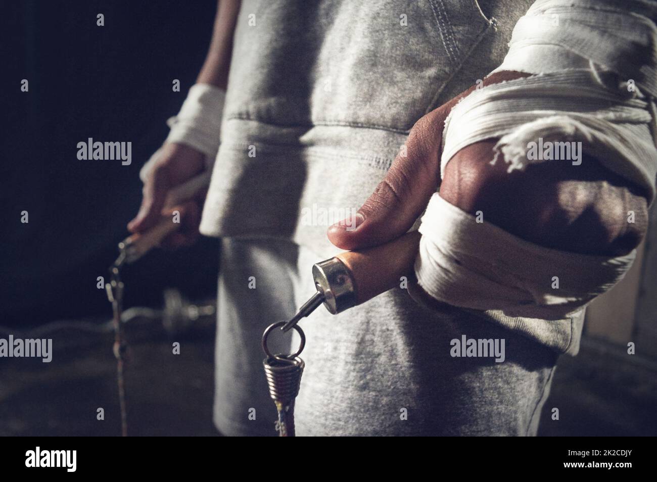 Blood Hand Rope Hands and rope hi-res stock photography and images - Alamy