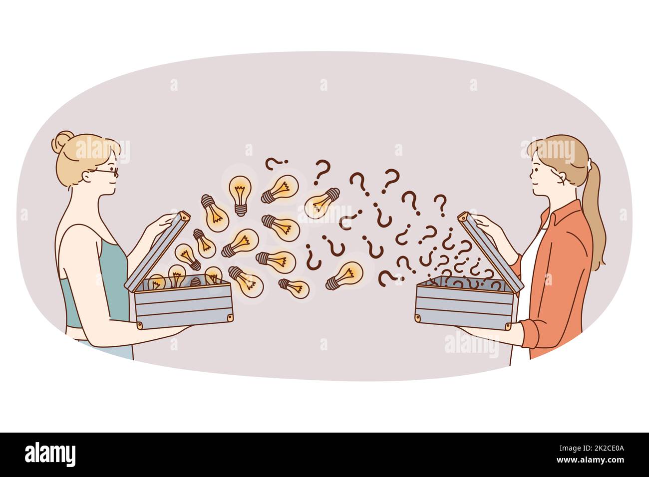 Idea question Cut Out Stock Images & Pictures - Alamy