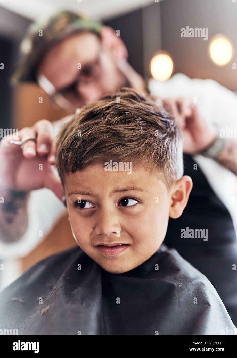 This hairstyle is looking cooler by the minute. Cropped shot an