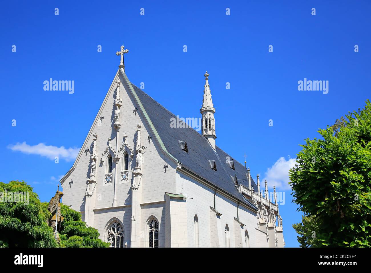 Sights of HaÃŸfurt am Main Stock Photo