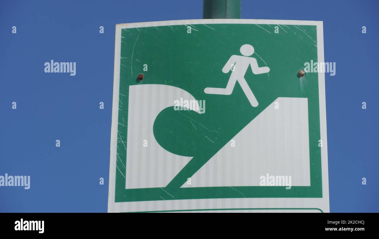 Tsunami hazard zone