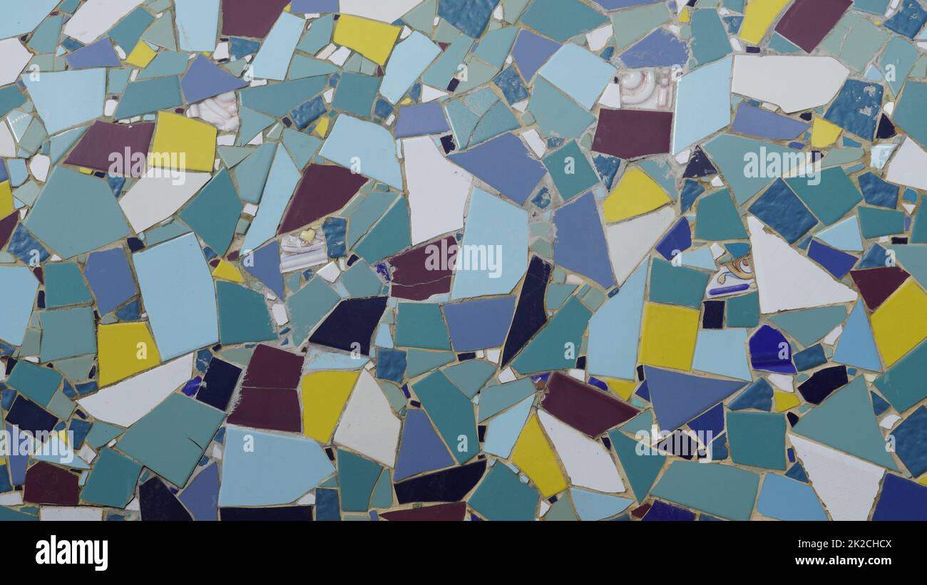 Red mosaic close up hi-res stock photography and images - Alamy