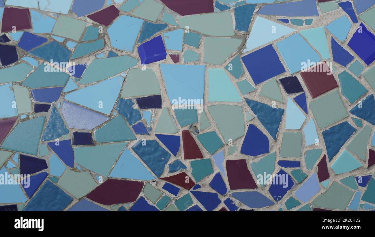 Red mosaic close up hi-res stock photography and images - Alamy