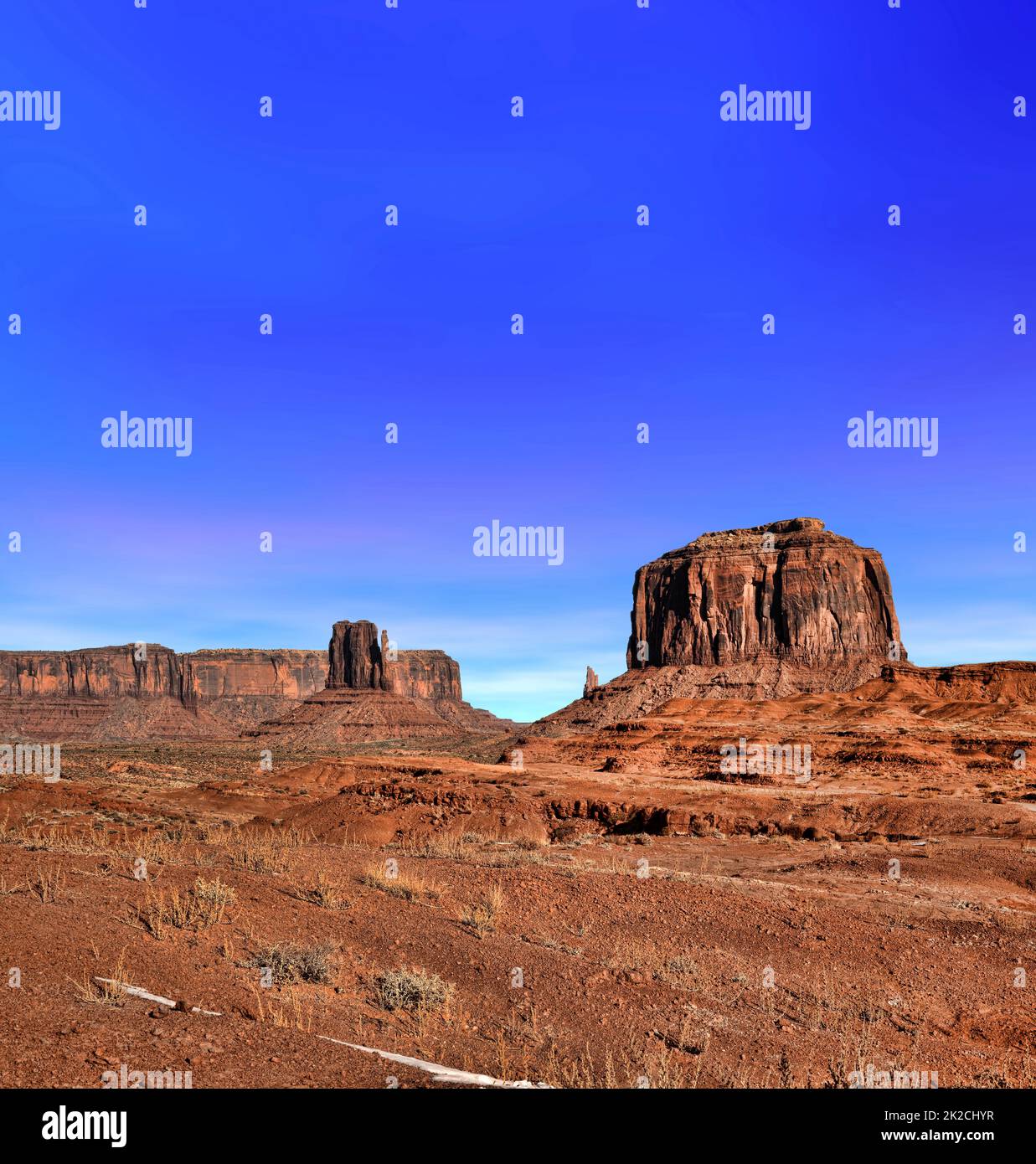 Monument Valley Arizona Navajo Nation Stock Photo Alamy