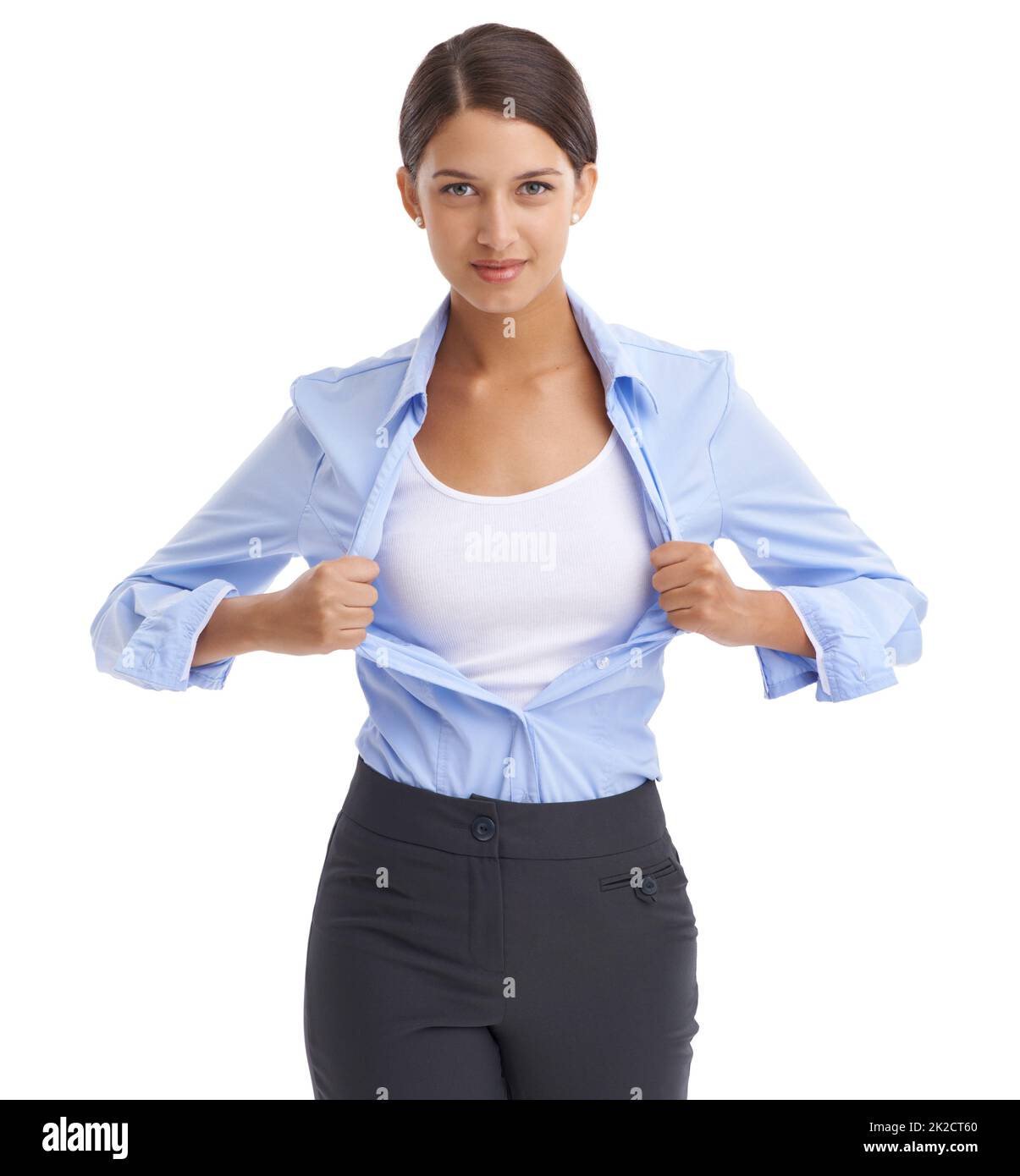 Tearing Through Shirt