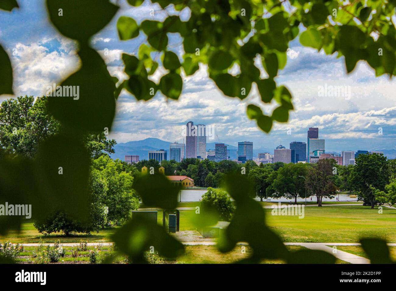 Denver, Colorado Skyline Stock Photo